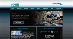 Desktop Screenshot of cirrusmeditech.com